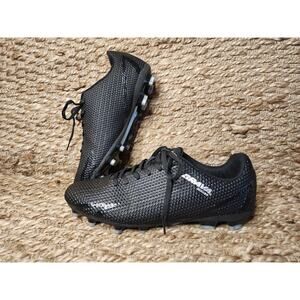 NEW! Brava Soccer Cleats Shoes Men's Size 10.5 Jet Black Athletic